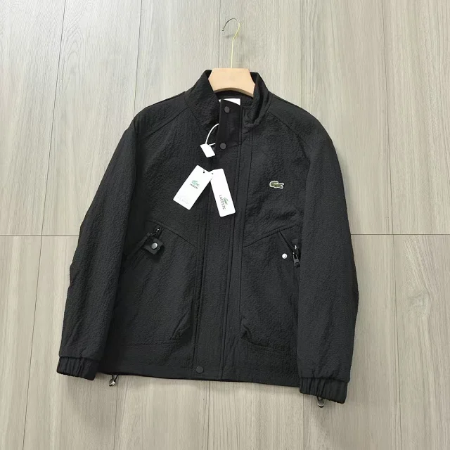 Lacoste Jackets Stand-Collar Zip Jacket with Flap Pockets product detail image 3