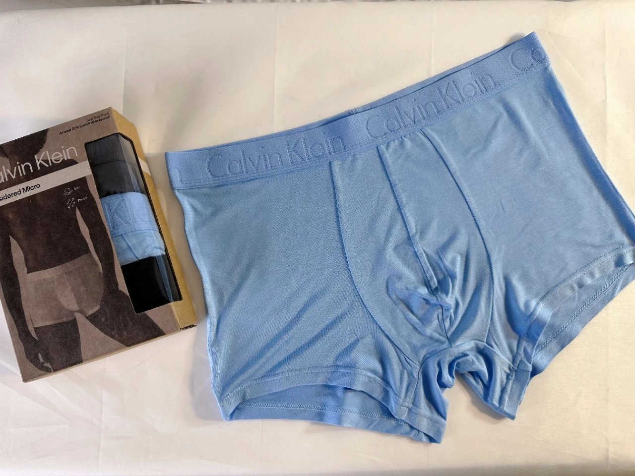 Calvin Klein Modern Cotton Micro Boxer Briefs - Gray, Light Blue, Black - 10