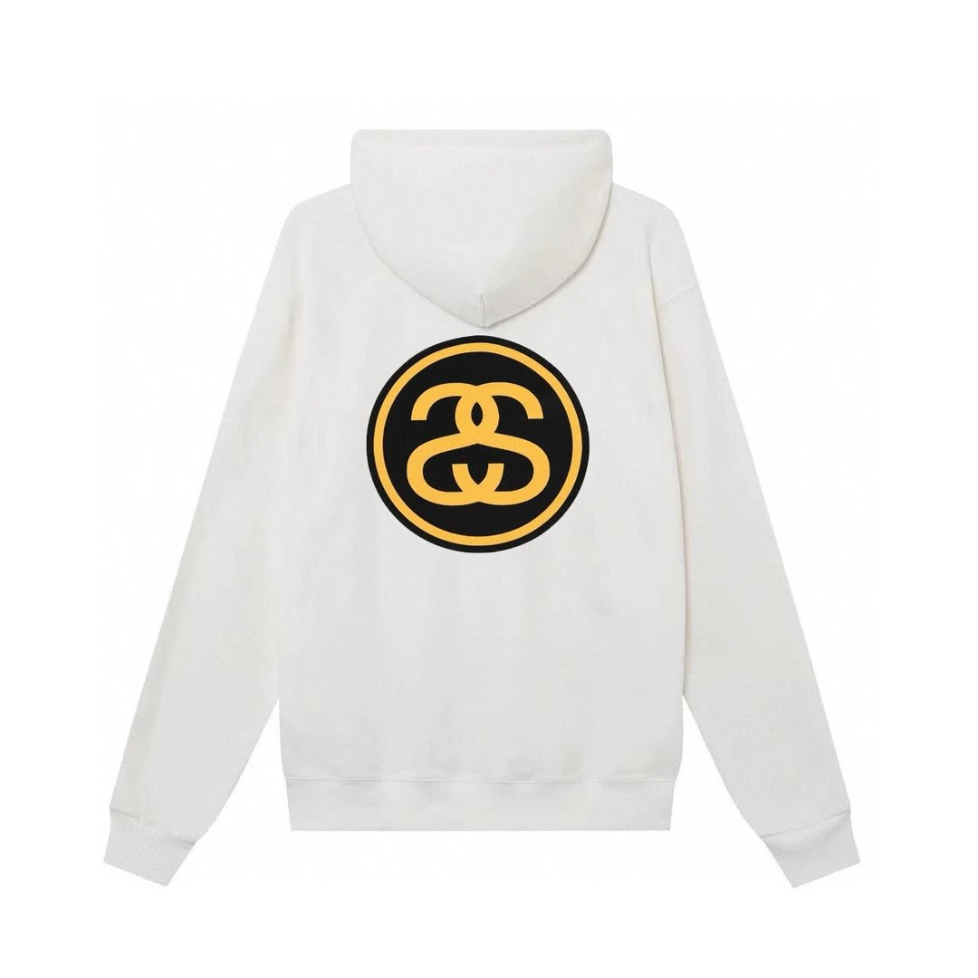 Gallery Dept Logo Hoodie White