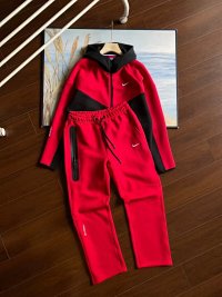Black and red matching set