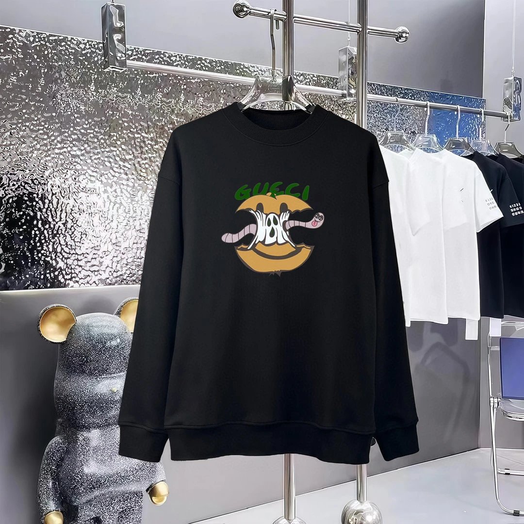 Balenciaga x Gucci Dripping Logo Off-White Hoodie - 9