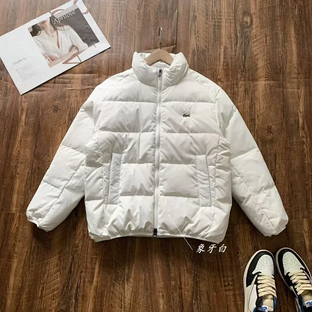 Lacoste Down Jackets Quilted stand-collar puffer jacket product detail image 7