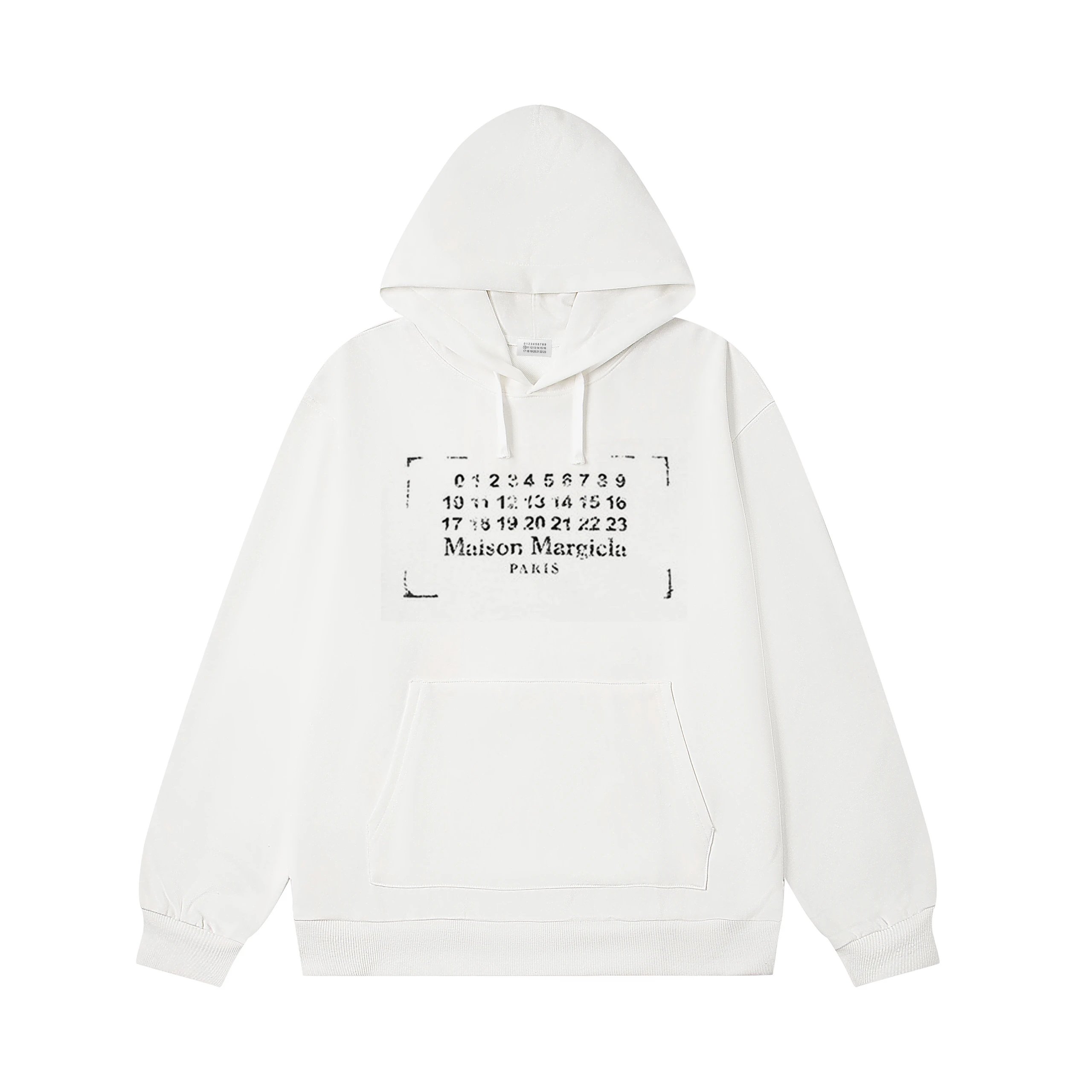 Maison Margiela Hoodie White 1