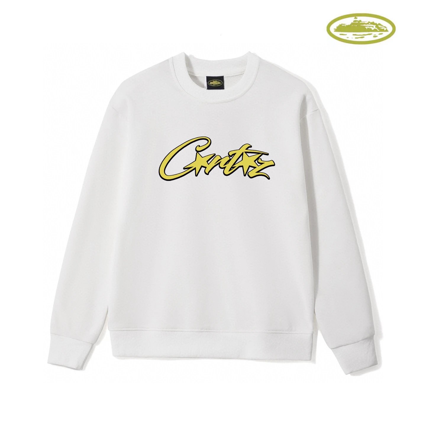 Design Flame 'C' Graphic Sweatshirt Black Hoodie - 4