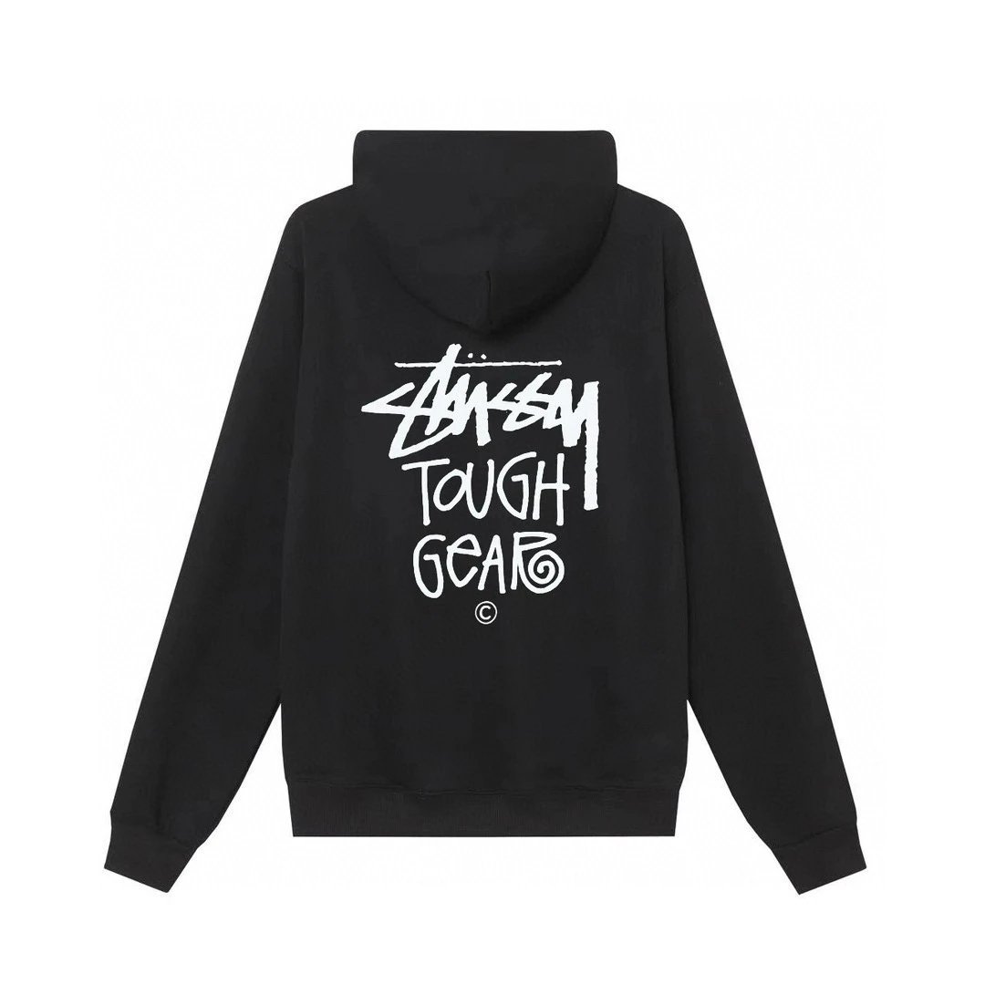 Stussy Tough Gear Hoodie Black