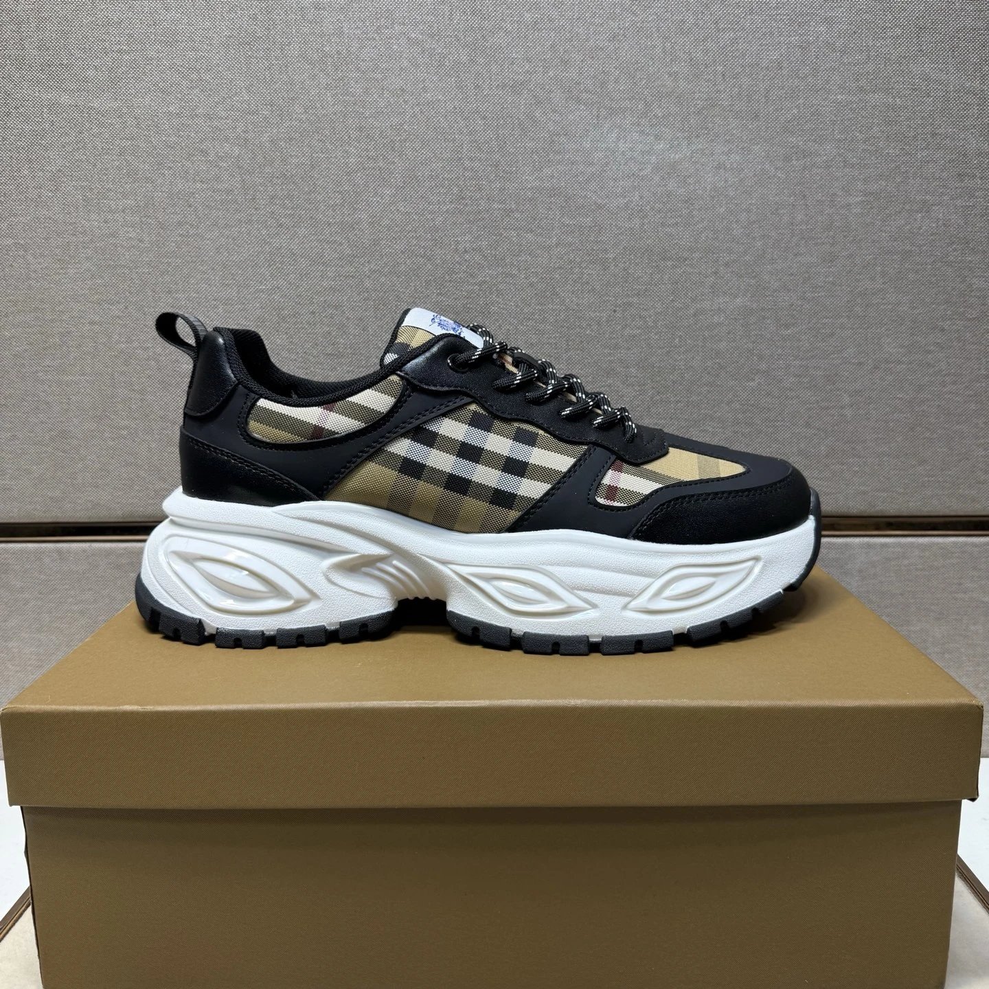 Burberry Arthur Check Chunky Sneaker Black