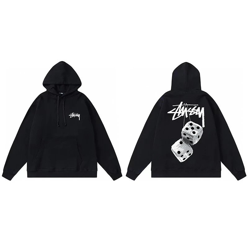 Stussy 8-Ball Hoodie White - 22