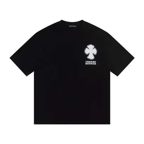 Chrome Hearts Cross Logo Black T-Shirt - 1