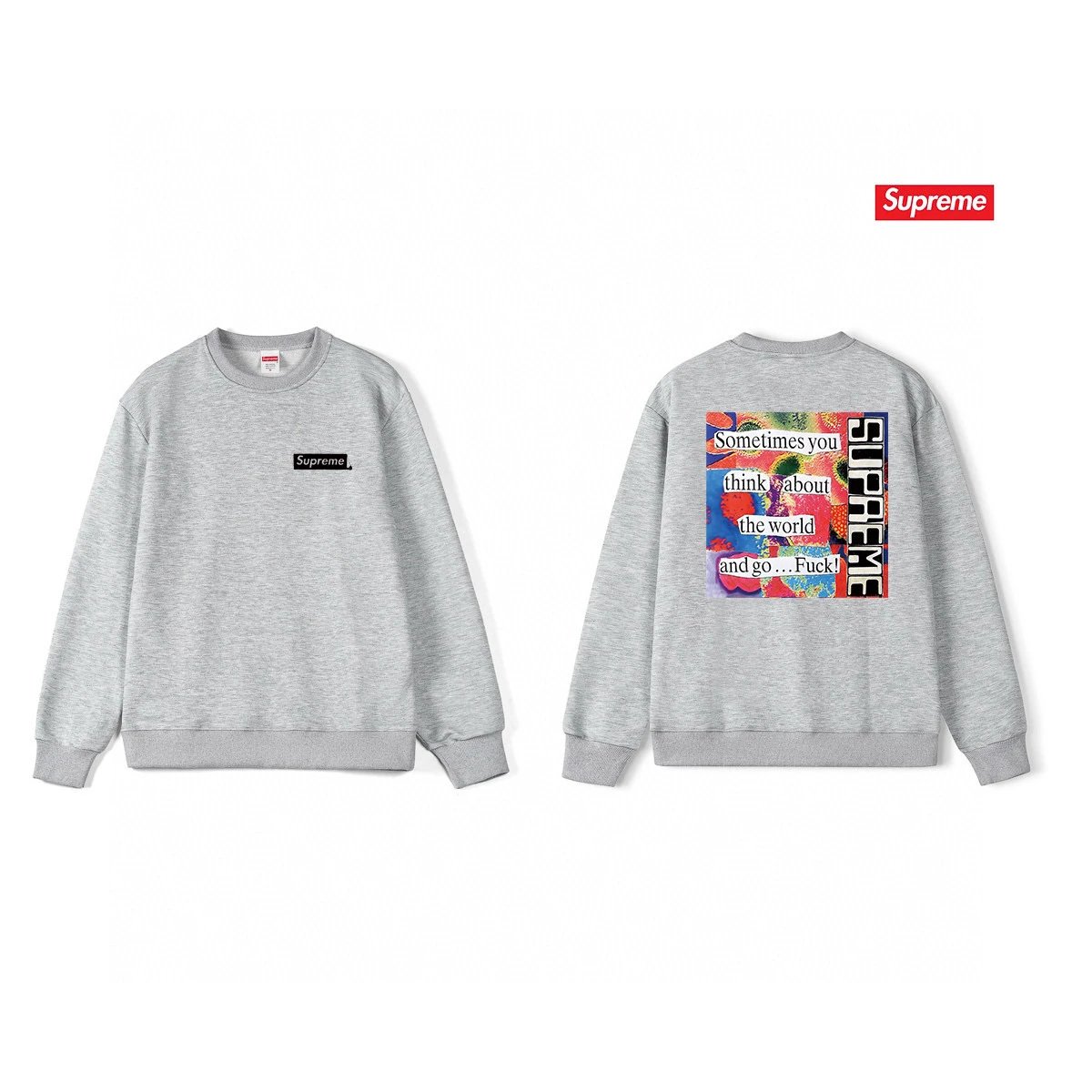 Supreme Think About The World 