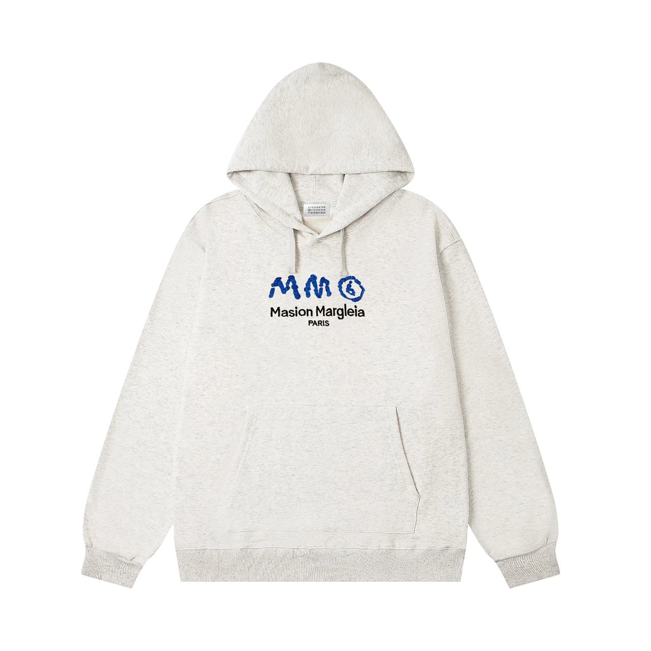 MM6 Maison Margiela MM6 Paris Logo Hoodie Cream