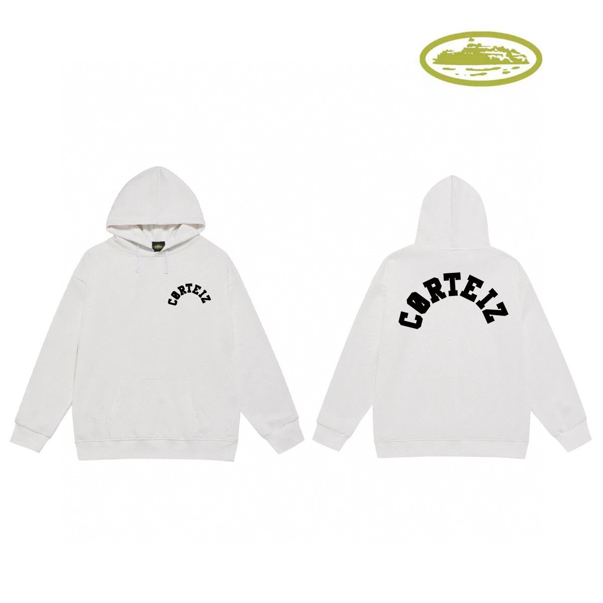 Design No Carry Last Hoodie White Green Hoodie - 13