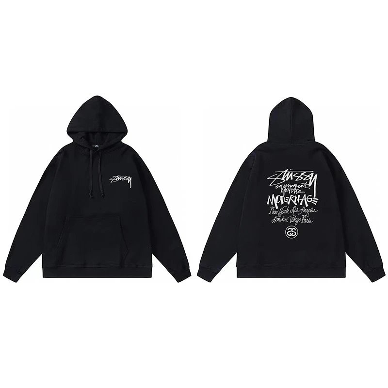 Stussy 8-Ball Hoodie White - 23