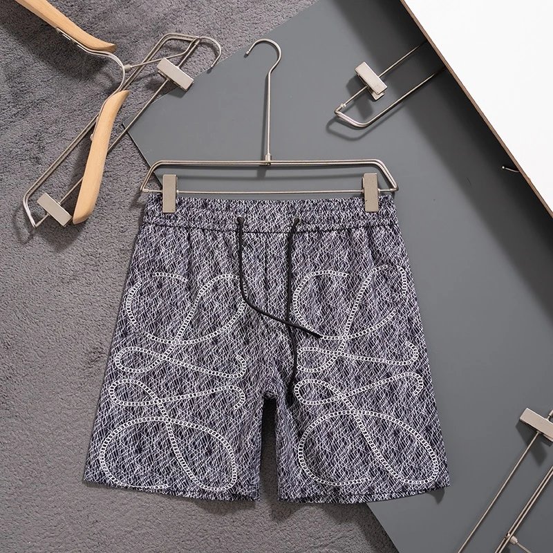 Louis Vuitton LV Chain Print Swim Shorts Navy/White