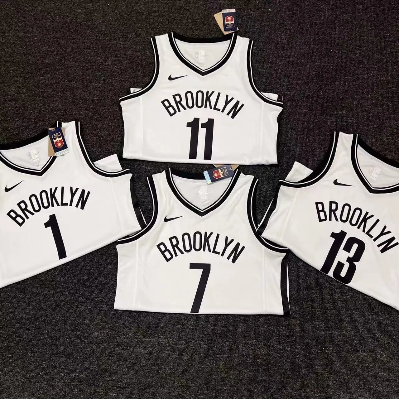 NBA Irving #11 White Swingman Jersey - 4