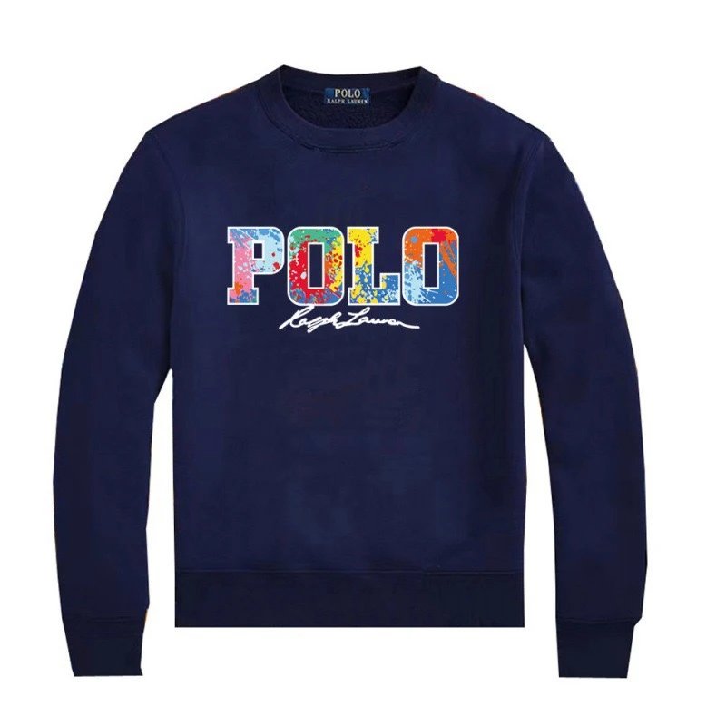 Polo Ralph Lauren Script Logo Crewneck Sweatshirt White Hoodie - 9