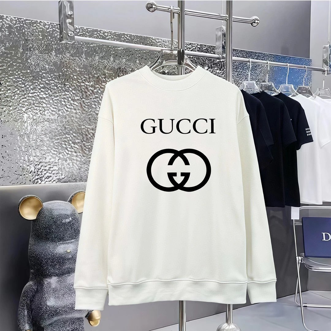 Balenciaga x Gucci Dripping Logo Off-White Hoodie - 12