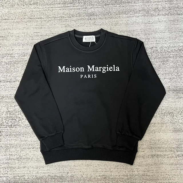 Maison Margiela Hoodies & Sweatshirts Crewneck Logo Print Sweatshirt product detail image 10