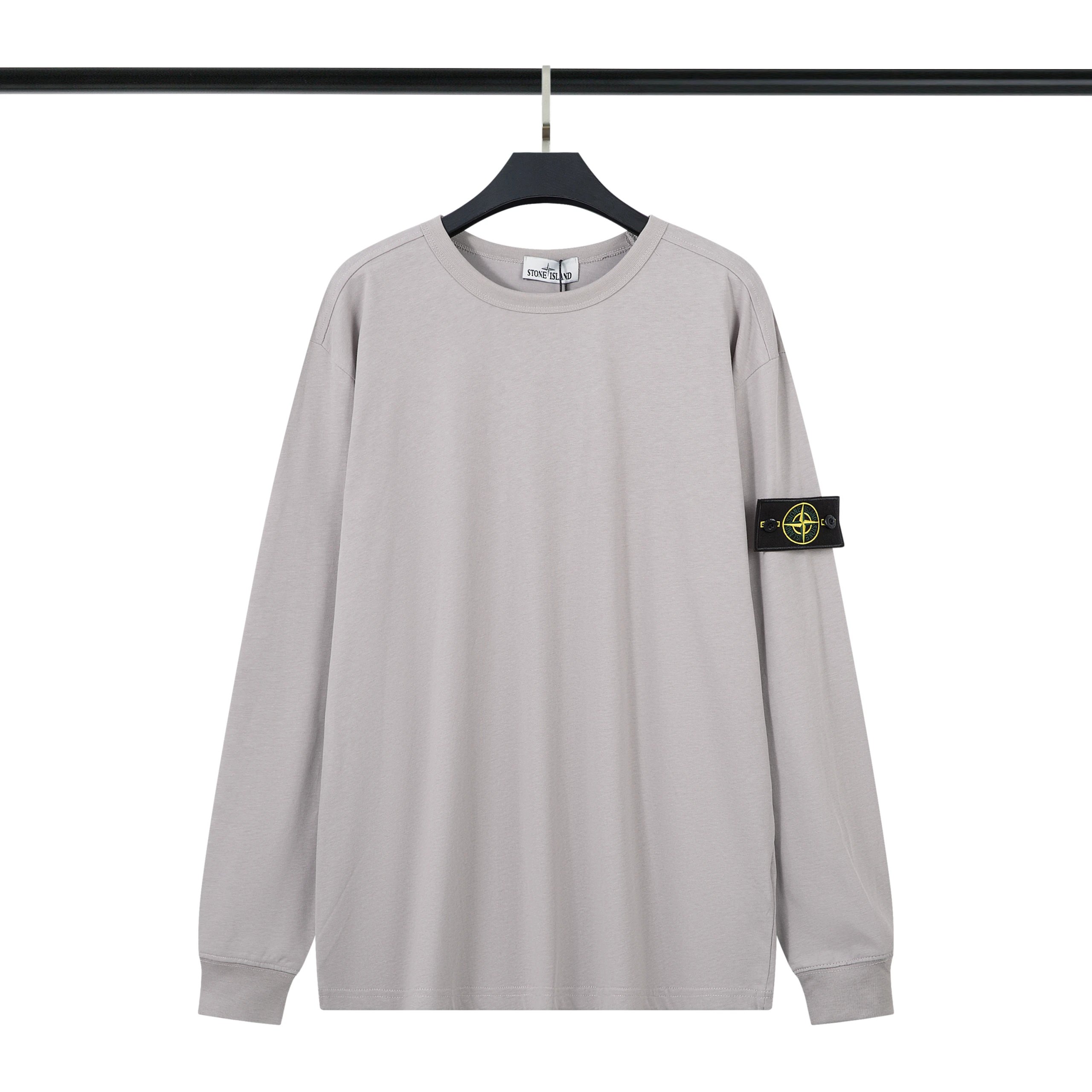 Stone Island Long Sleeve T-Shirt Grey