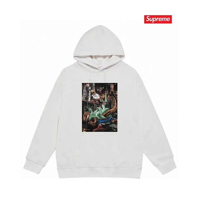 Supreme Hoodies & Sweatshirts Graphic Pullover Hoodie product detail image 11