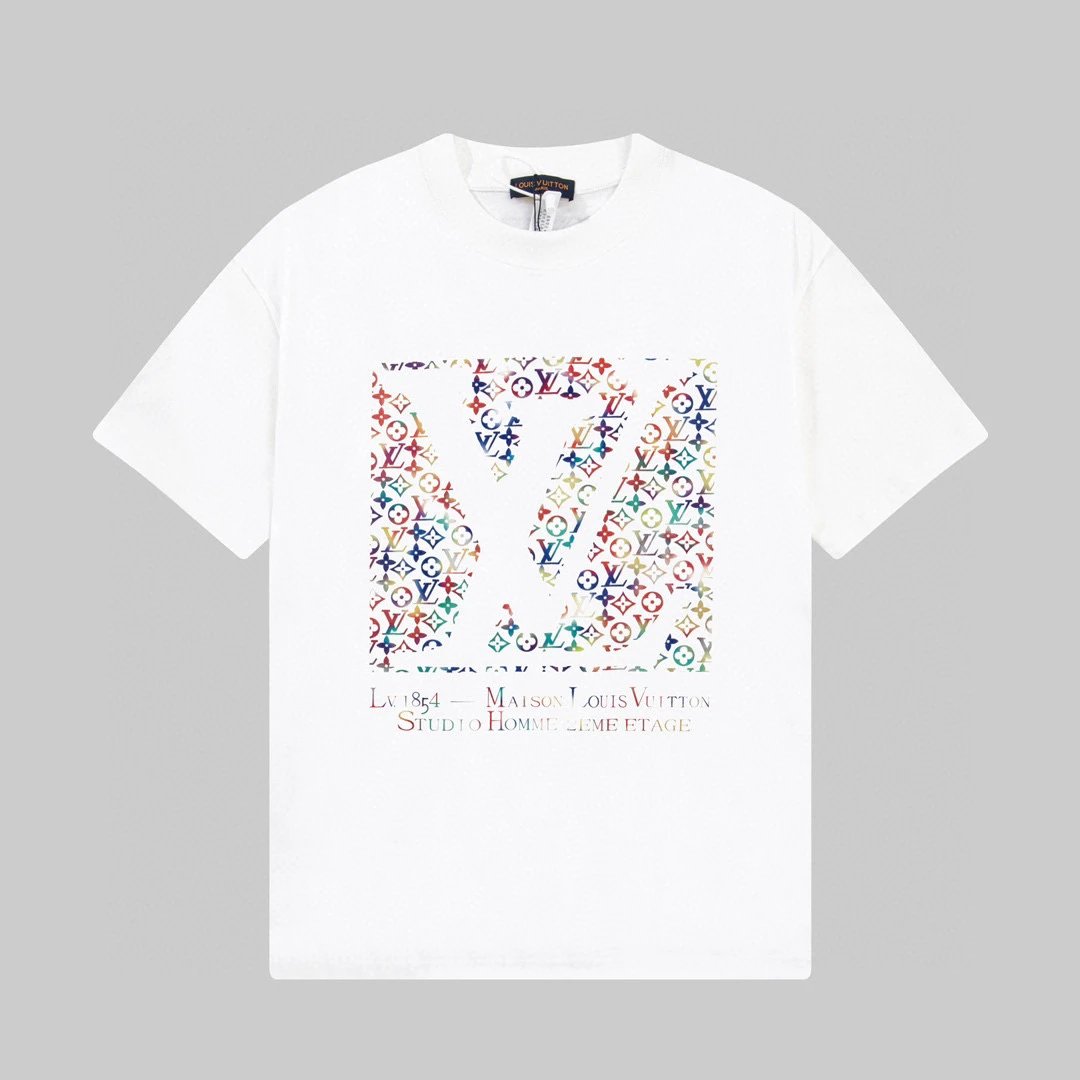 Louis Vuitton Monogram Maison Studio Tee White