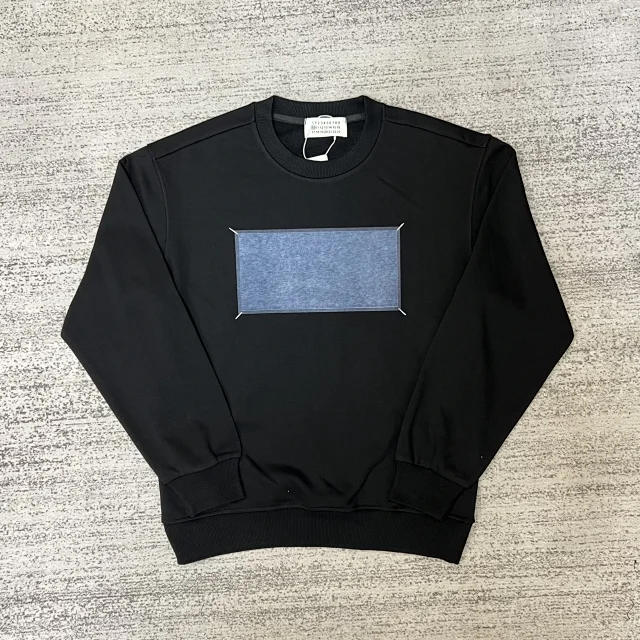 Maison Margiela Hoodies & Sweatshirts Graphic Logo Crewneck Sweatshirt product detail image 2