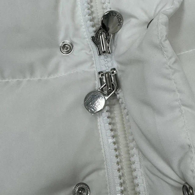 Moncler Down Jackets Short hooded puffer jacket with sleeve utility pocket product detail image 7