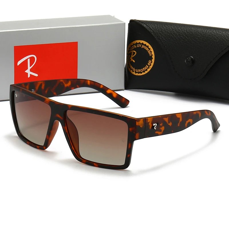 Ray-Ban Square Sunglasses Brown Gradient Lens - 4
