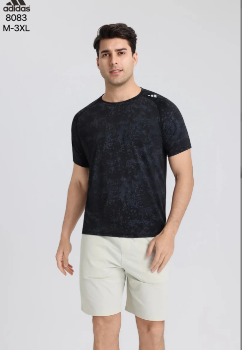 Adidas Training Tee Black Camo