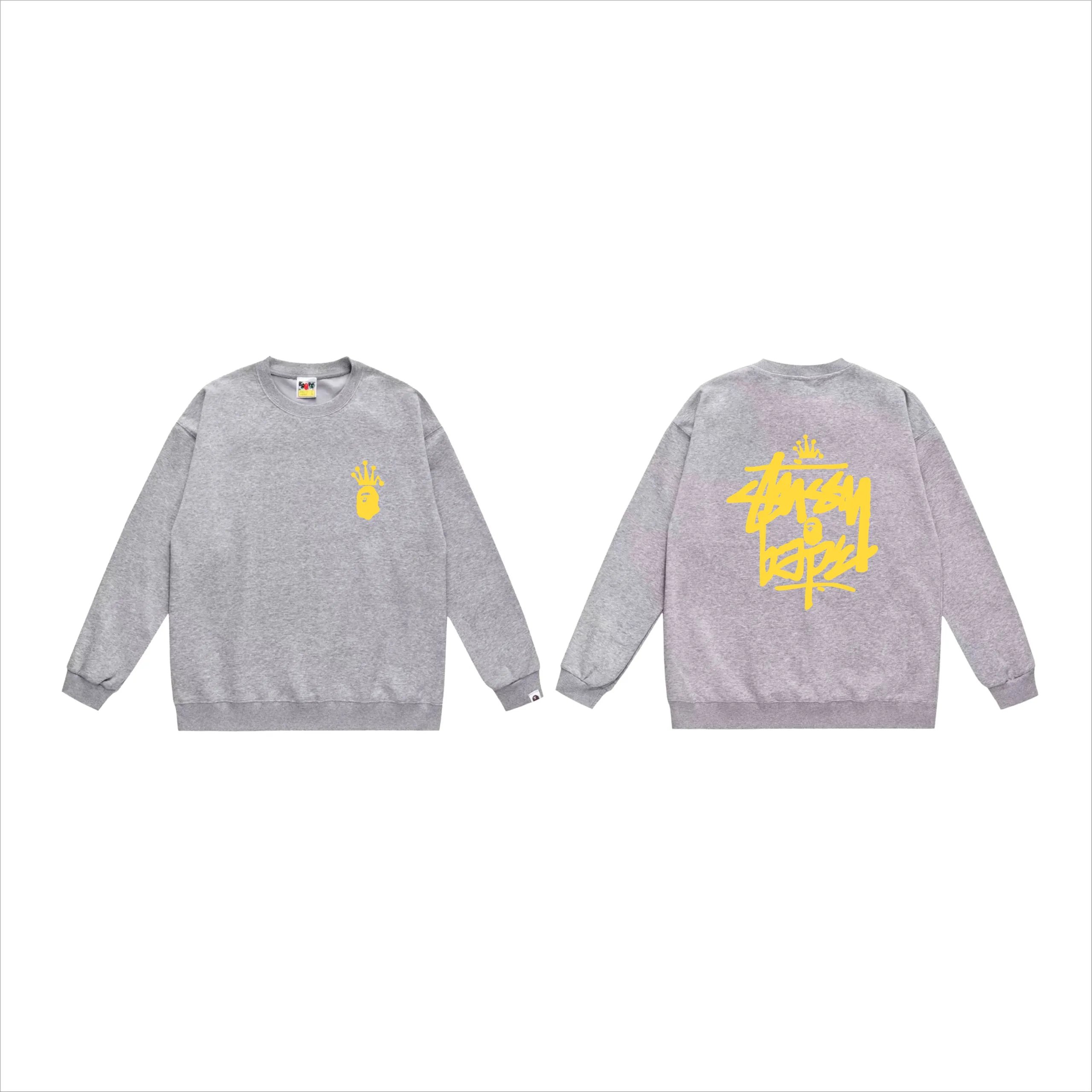 Stussy Basic Crewneck Grey