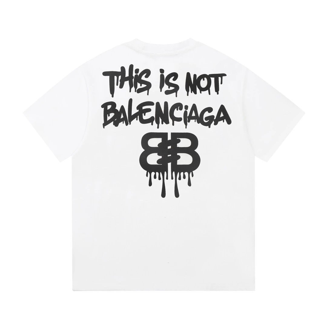 Balenciaga This Is Not Balenciaga Tee White