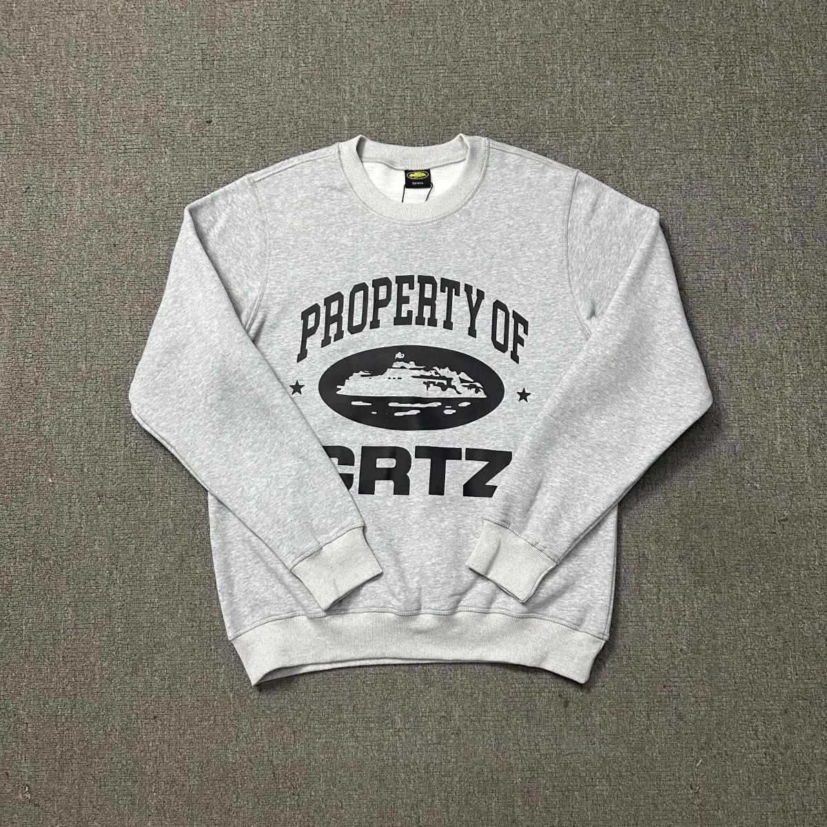 Corteiz Stacked Logo Long Sleeve T-Shirt White - 17