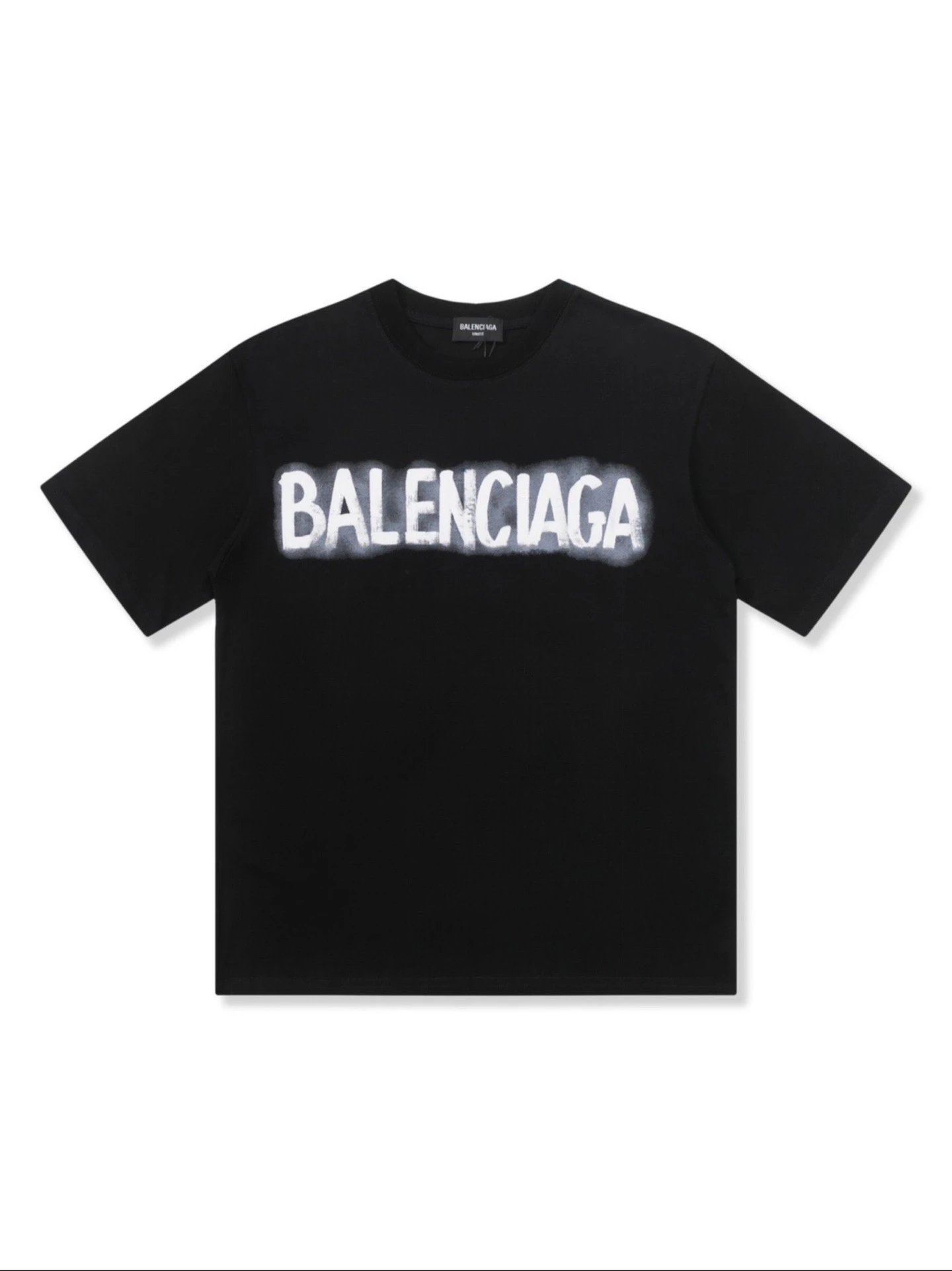Balenciaga Graffiti Logo Tee Black