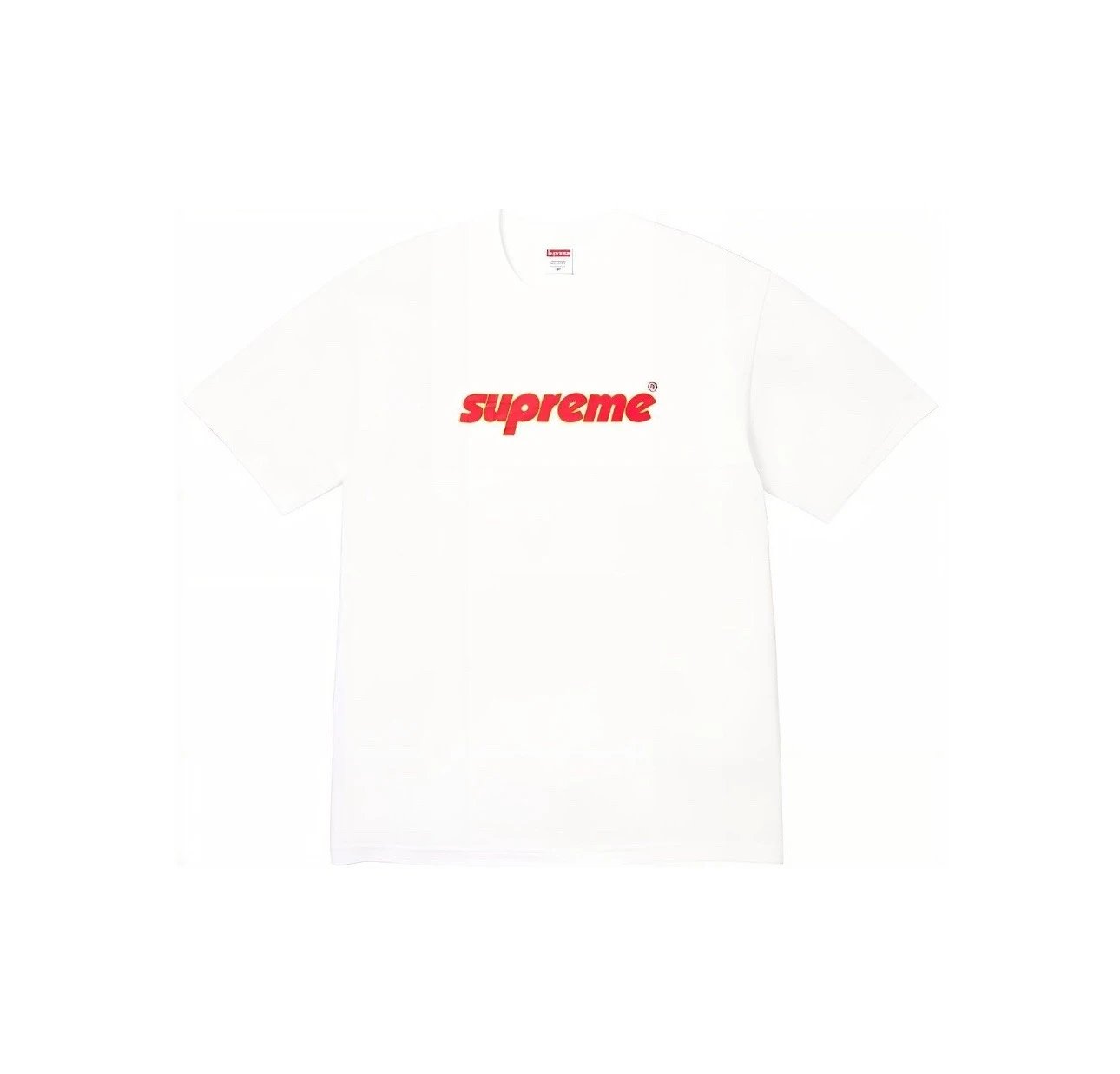 Supreme Pinline Logo Tee White