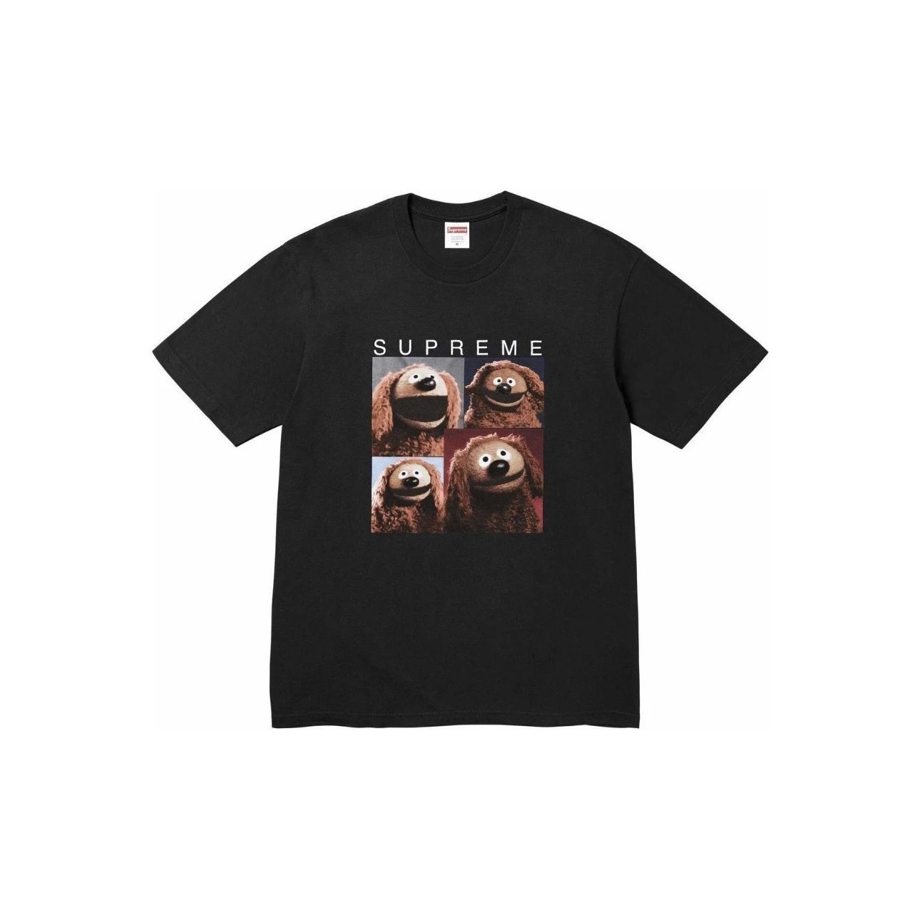 Supreme Rowlf Muppets Tee Black