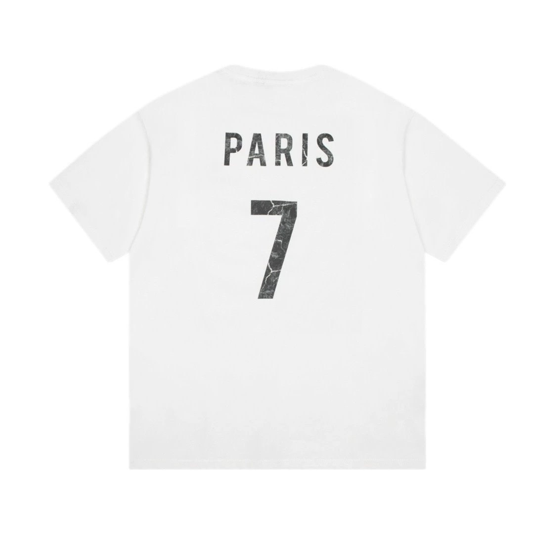 Paris Saint-Germain Jersey-Style T-Shirt Black - 6