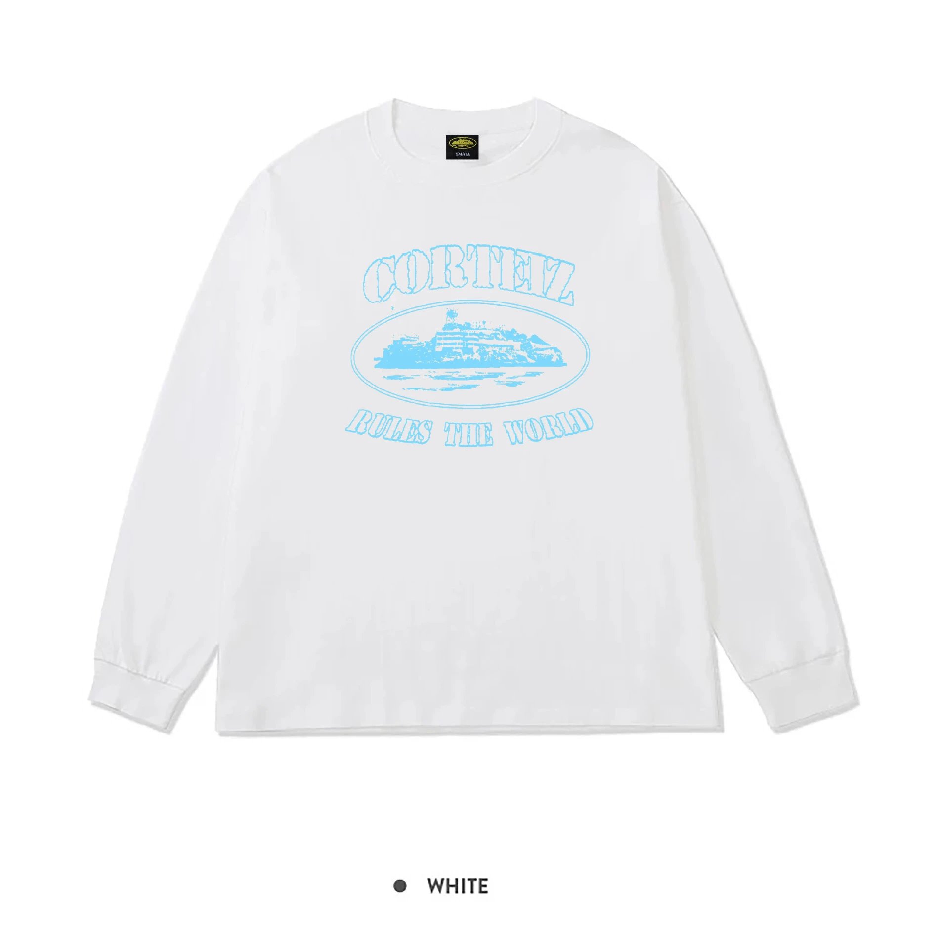 Cortez Long Sleeve Tee Light Blue