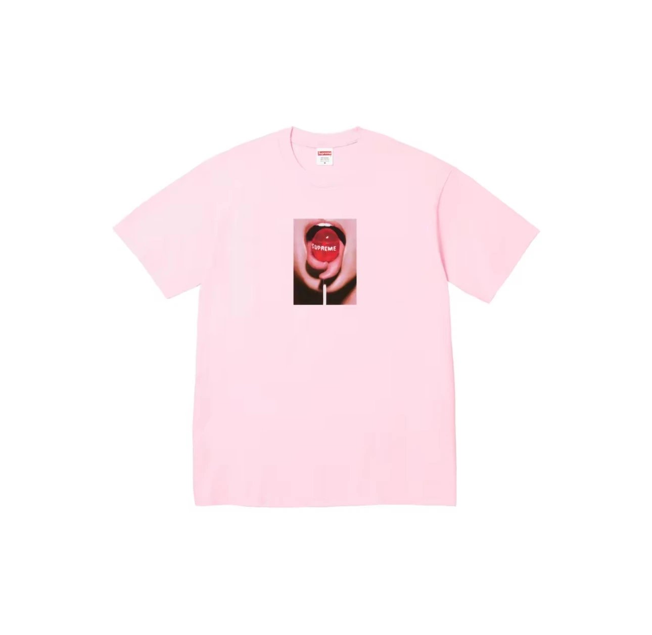 Supreme Lollipop Tee Light Pink