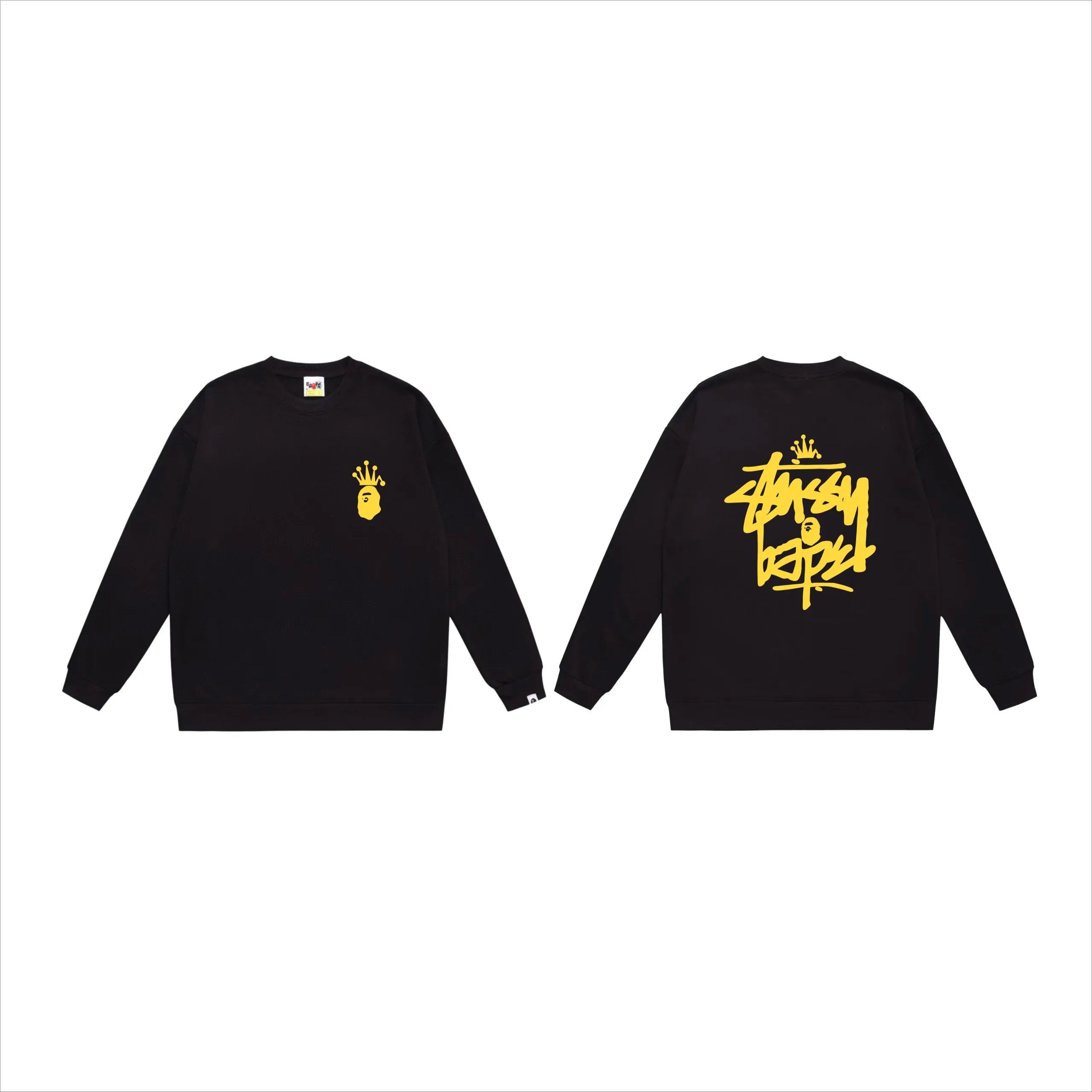 Stussy Basic Crewneck Black