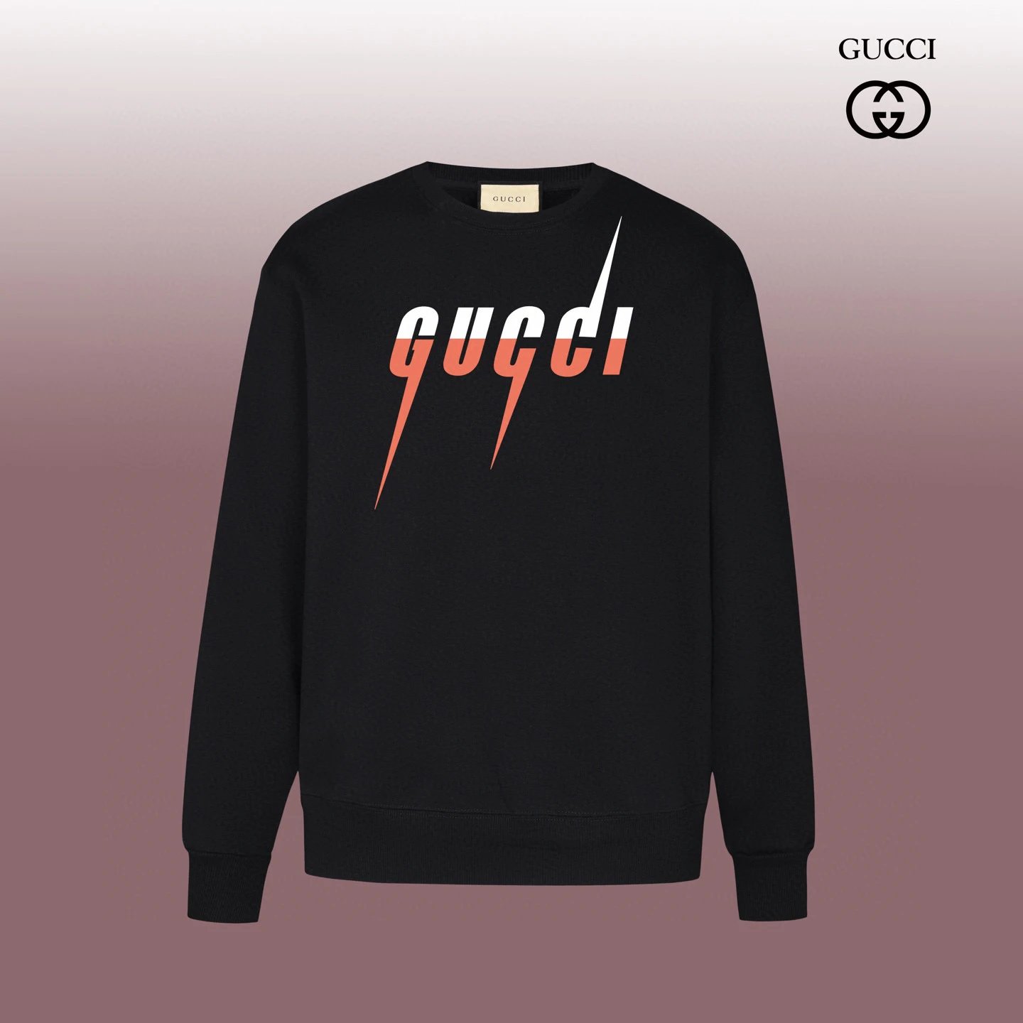 Gucci Dragon Print Crewneck Black Hoodie - 11