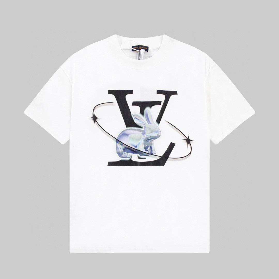 Louis Vuitton LV Rabbit Graphic Tee White