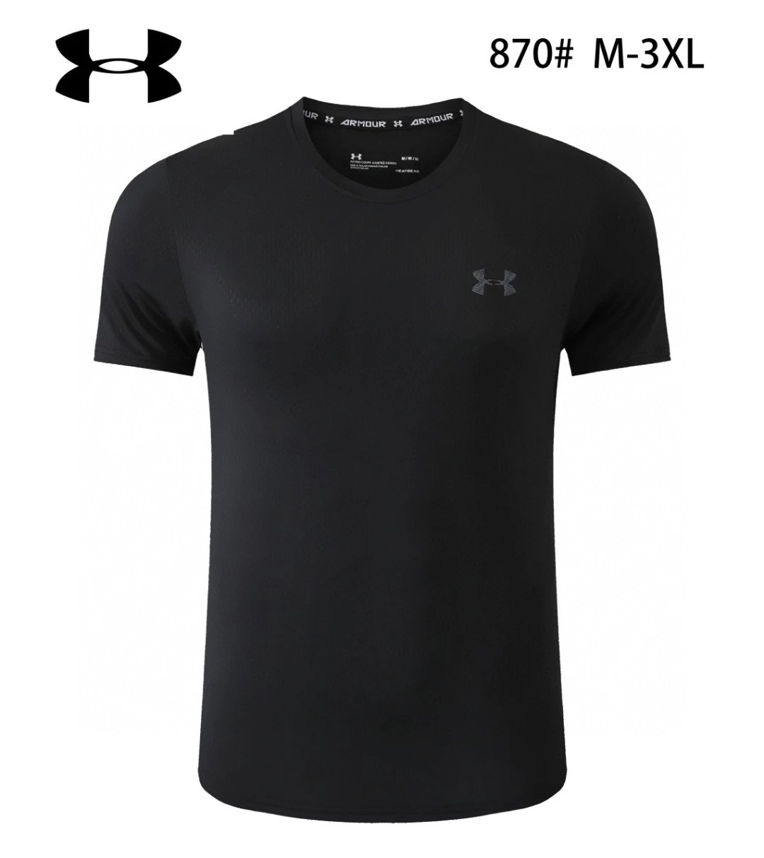 Under Armour HeatGear Performance Tee Black