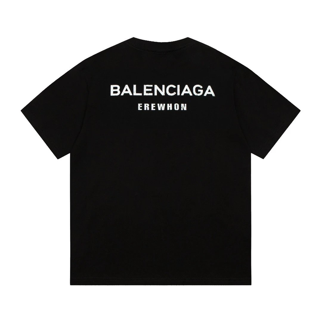 Balenciaga x Erewhon Collab Tee Black