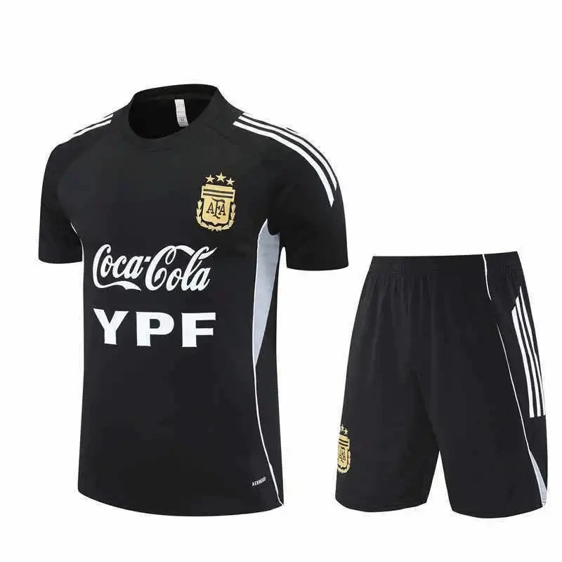 2526 season Argentina Training clothes suit Short sleeve Fan version foto 2