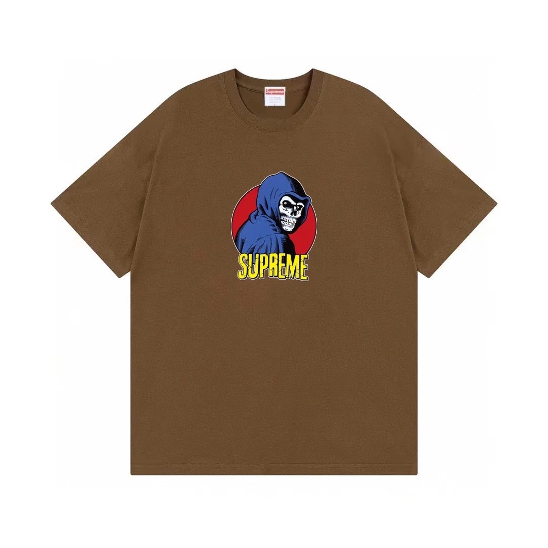 Supreme Catwoman Graphic T-Shirt Heather Gray - 6