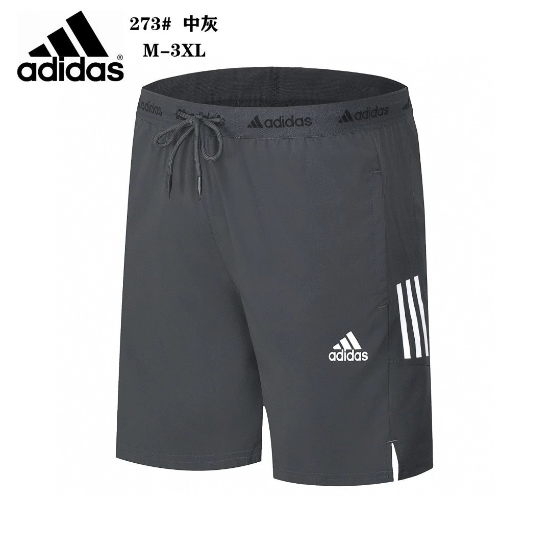 Adidas 3-Stripes Woven Training Shorts Charcoal Grey