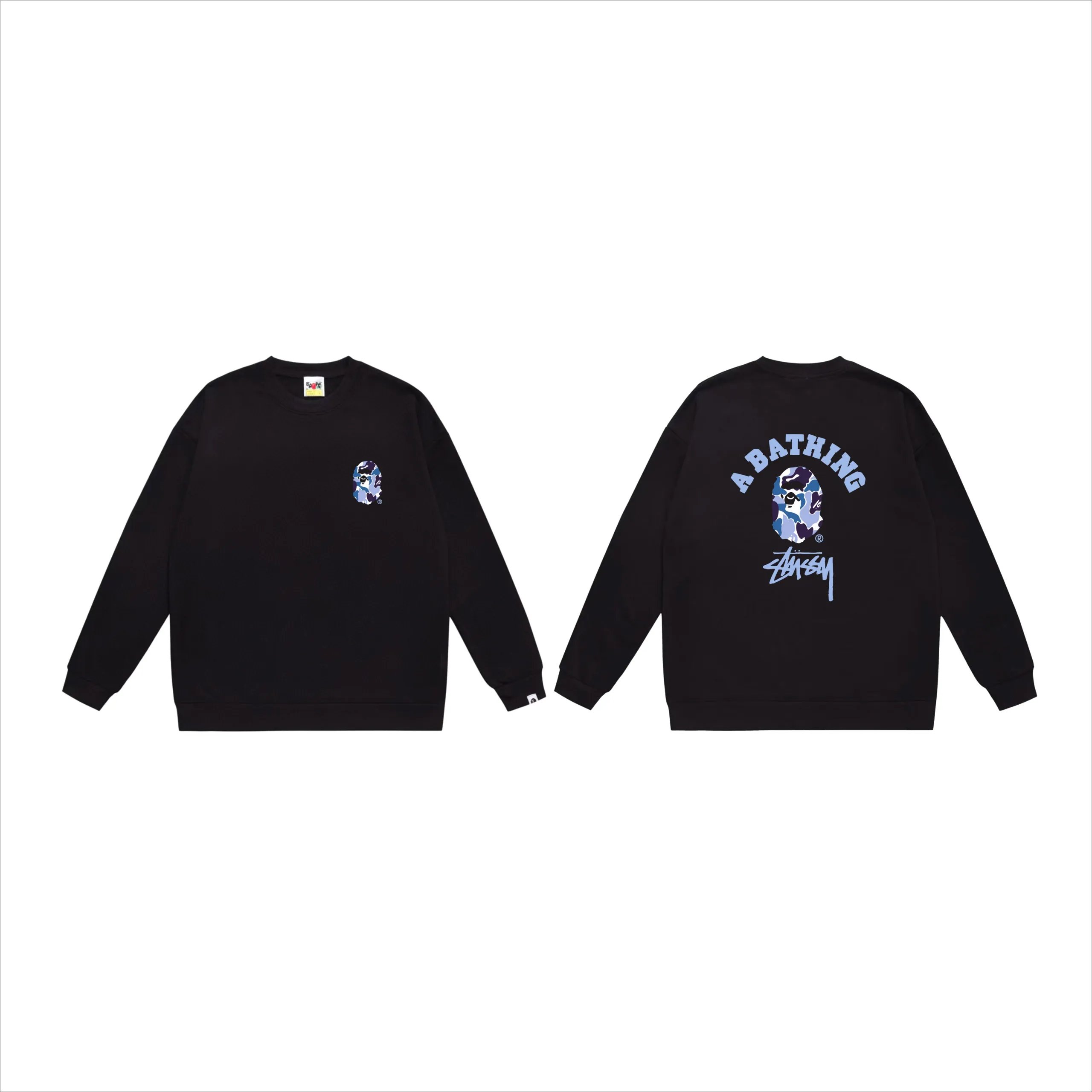 Stussy Crewneck Sweatshirt Black