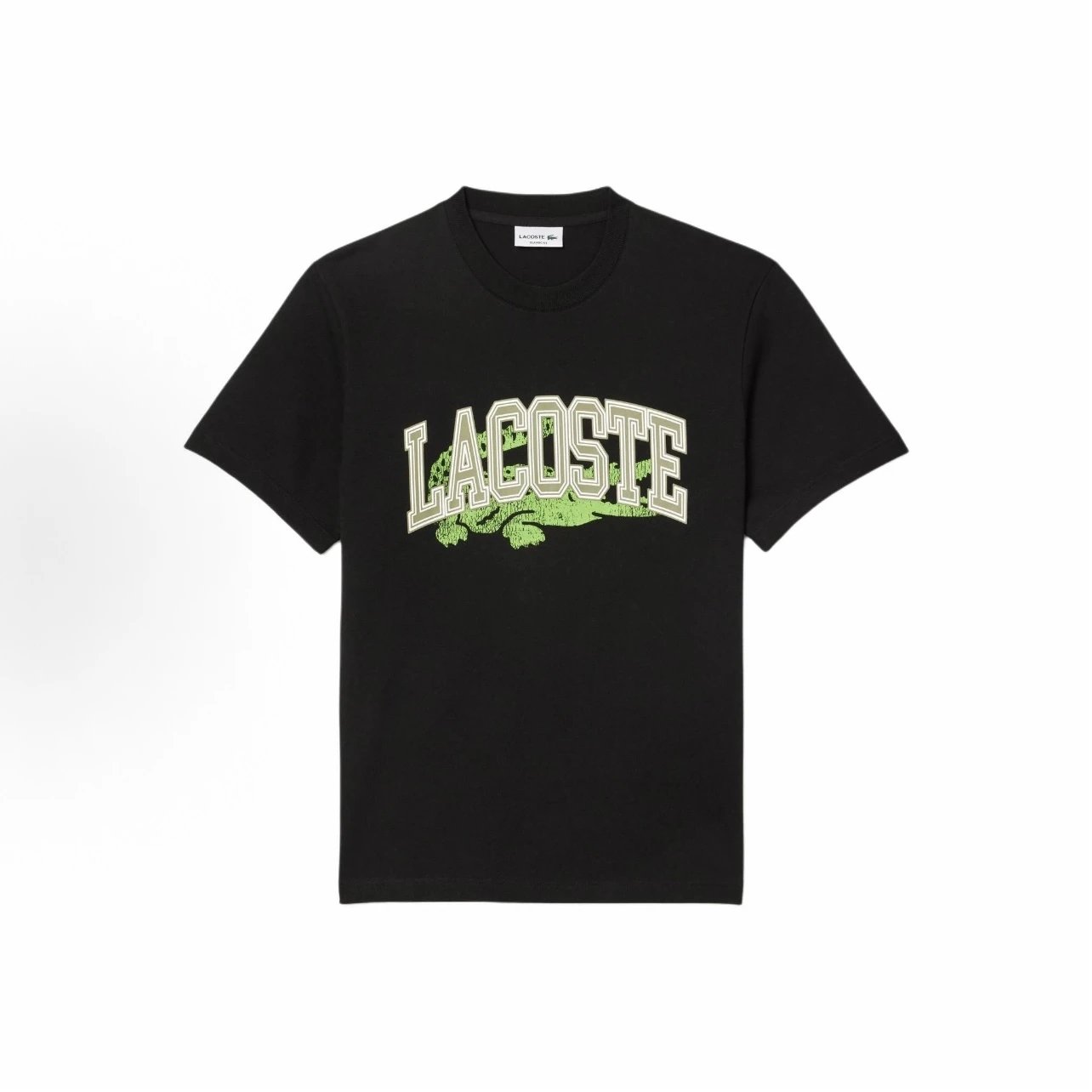 Lacoste Tennis Graphic Print Black T-Shirt - 7