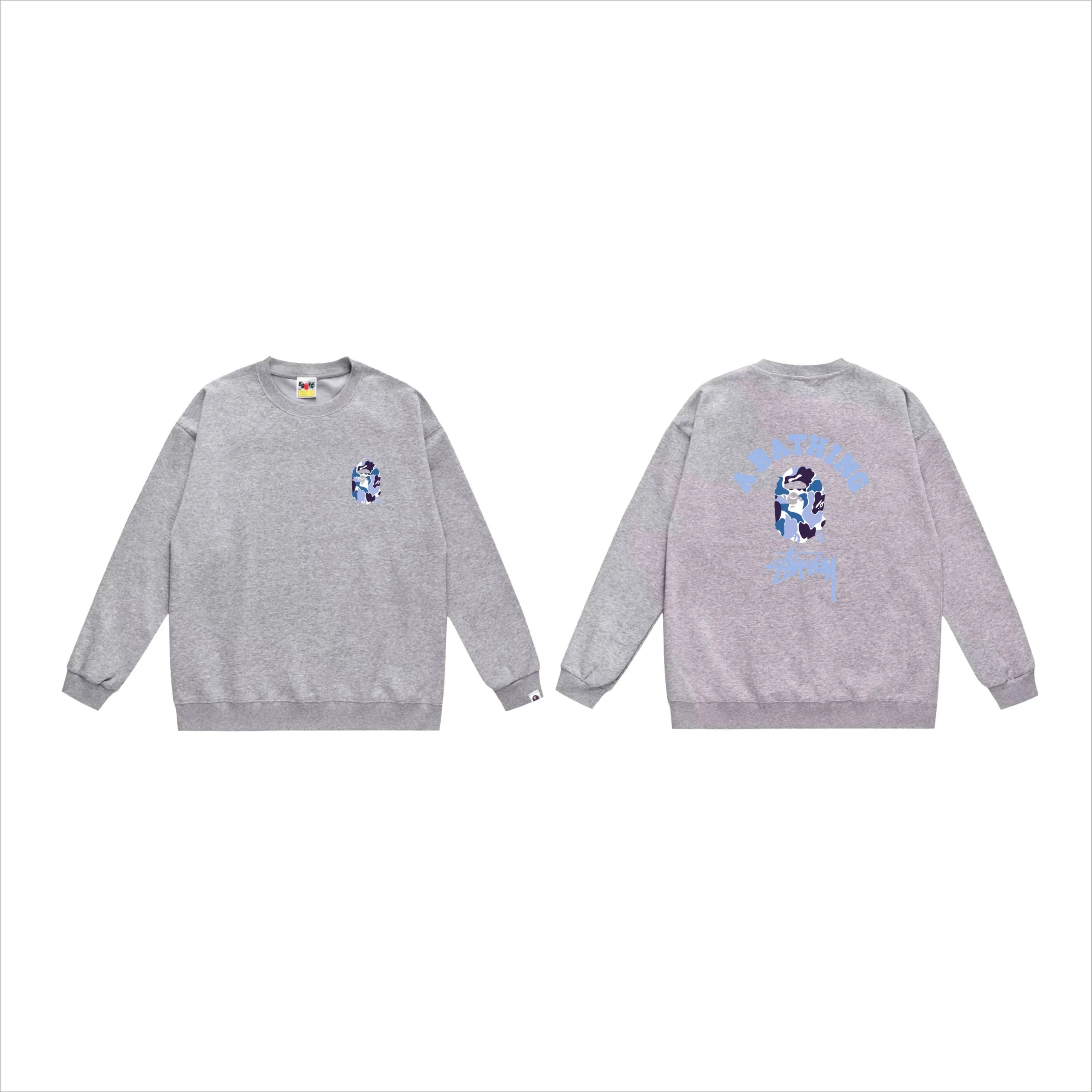 Stussy A Bathing Ape Sweatshirt Grey