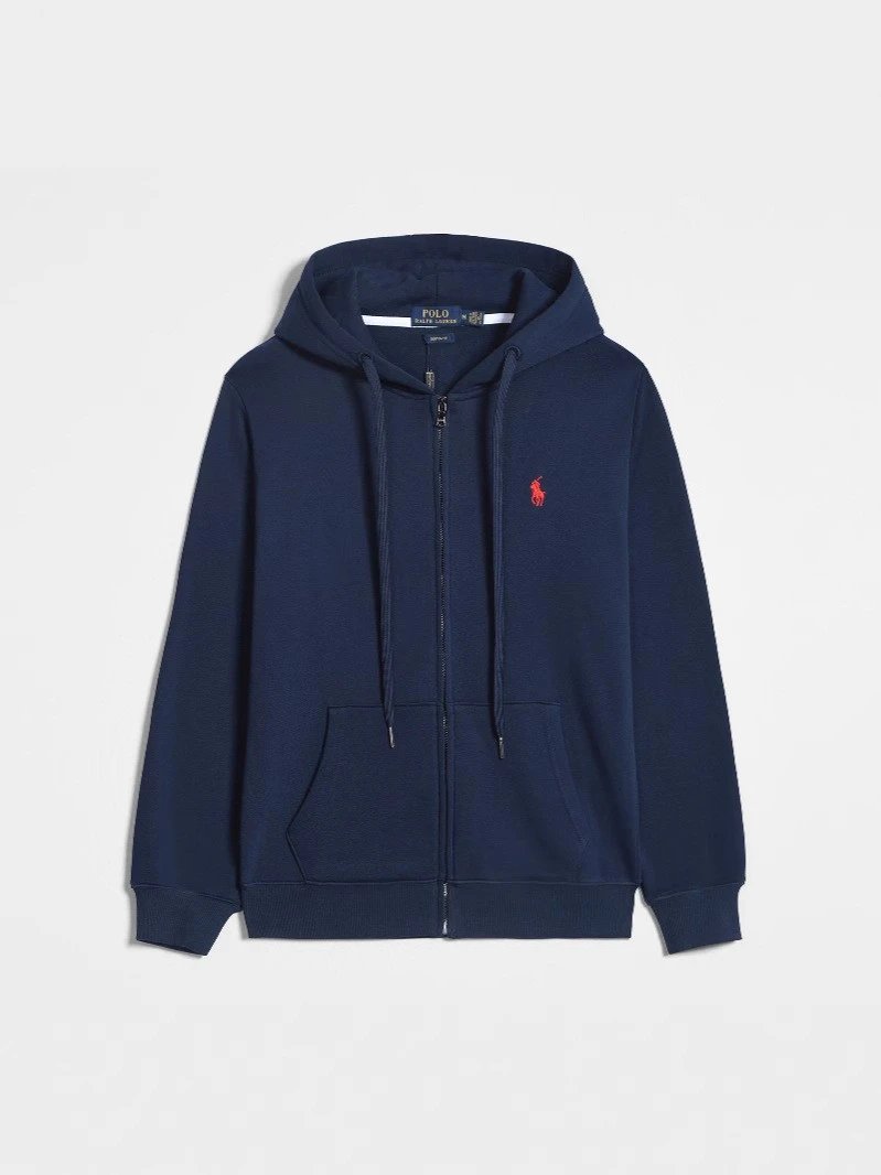 Navy Blue with Red Logo