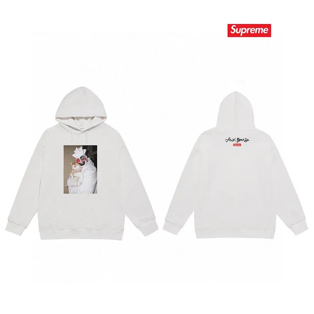Supreme Hoodies & Sweatshirts Graphic Print Pullover Hoodie product detail image 6
